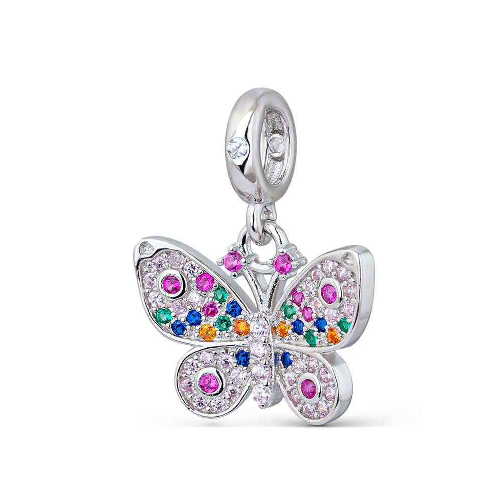 Abalorio A Tu Lado Mariposa Multicolor