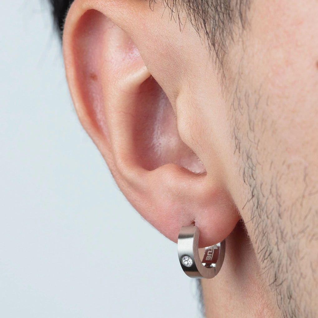 Pendientes de Hombre en Acero Inoxidable