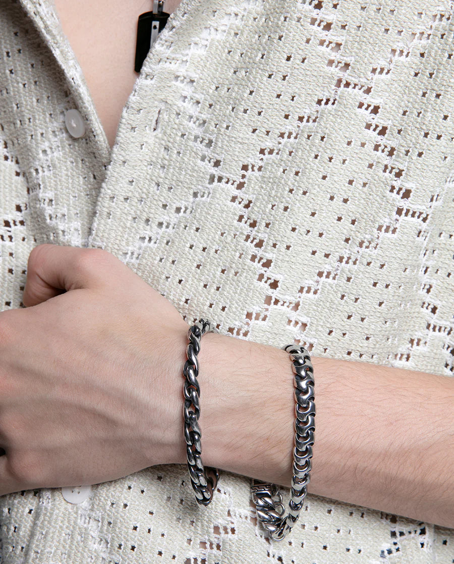 Pulsera de Hombre en Acero Reversible