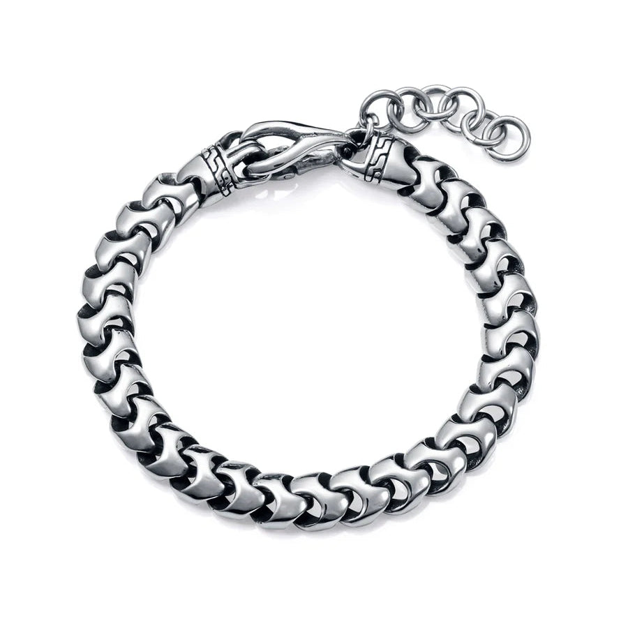 Pulsera de Hombre en Acero Reversible