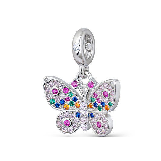Abalorio A Tu Lado Mariposa Multicolor