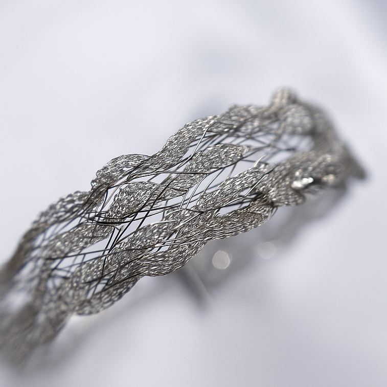 Pulsera Semirígida Plata 925 Baño Rodio