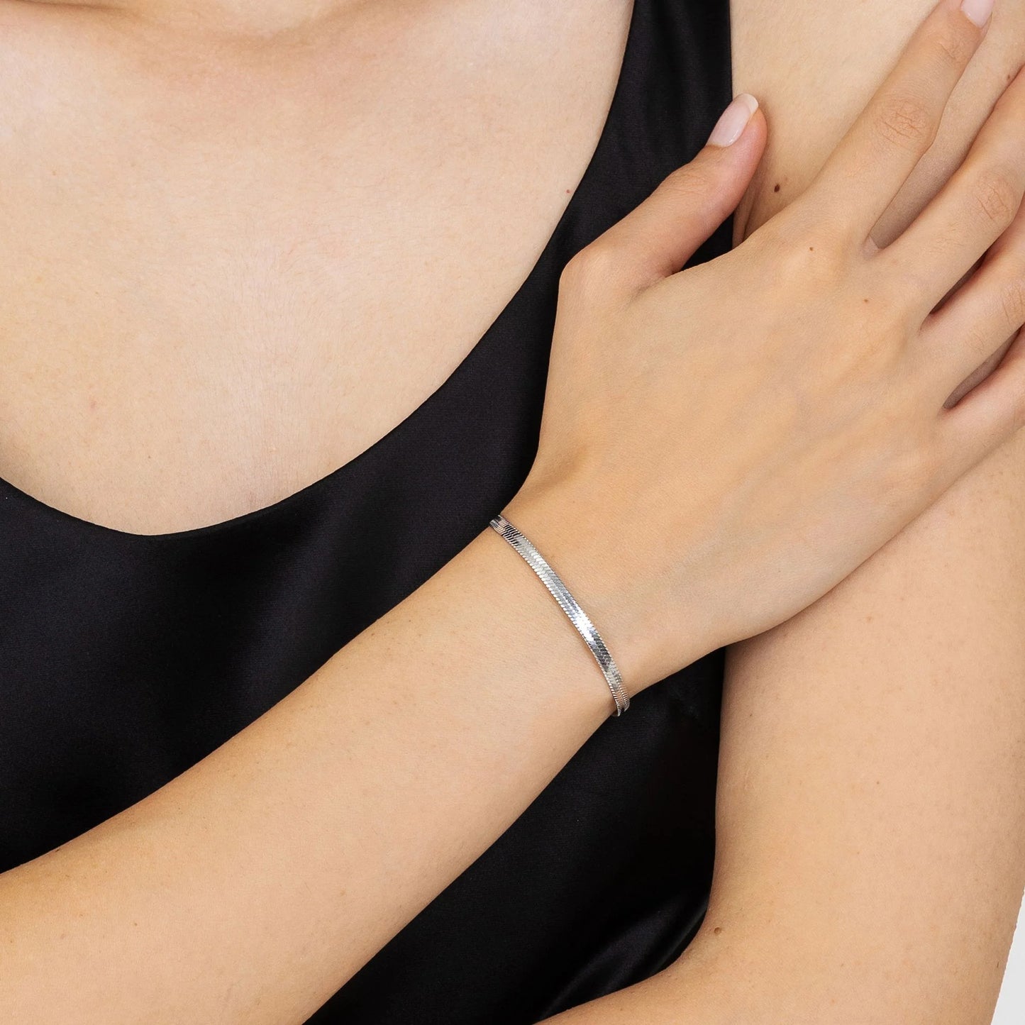 Pulsera Acero de Serpiente