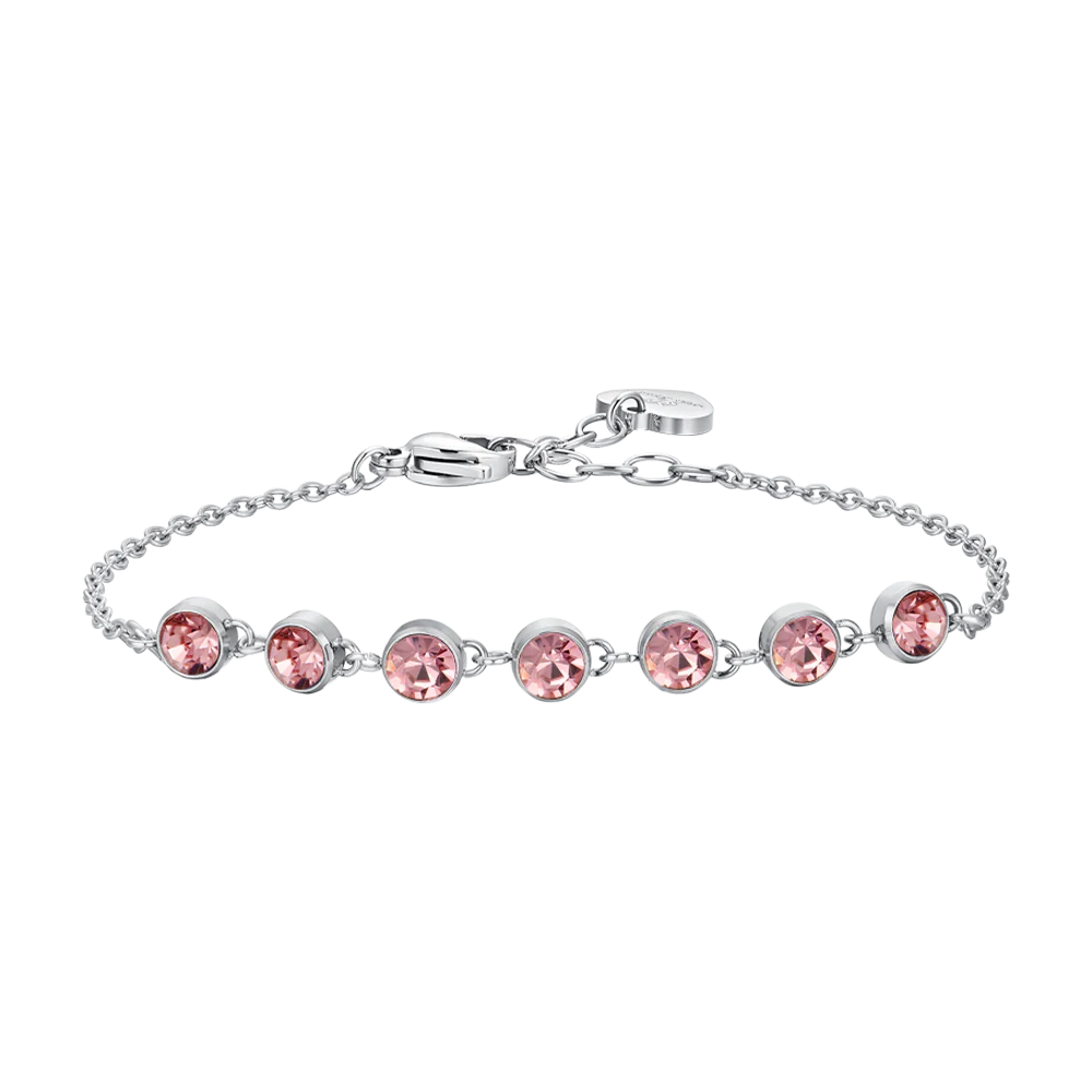 Pulsera Acero Circonitas Colores