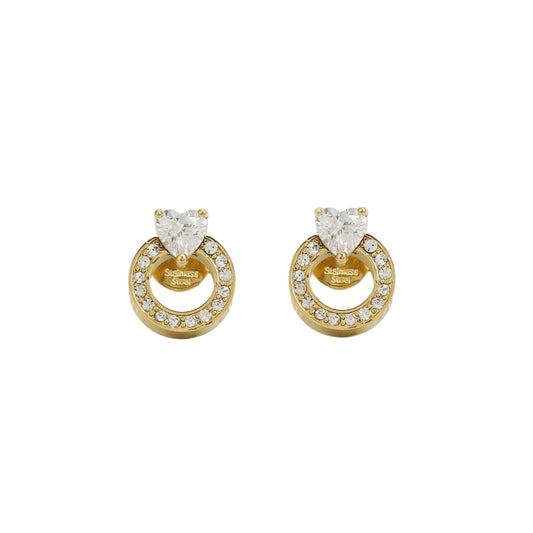 Pendientes Guess Corazón M'ama non M'ama