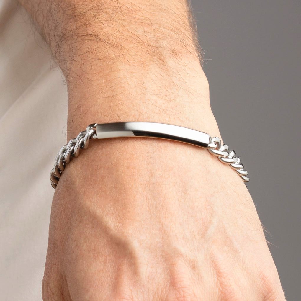 Pulsera Lotus para Hombre en Acero Inoxidable