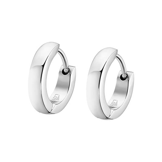 Pendientes Lotus para Hombre en Acero Inoxidable
